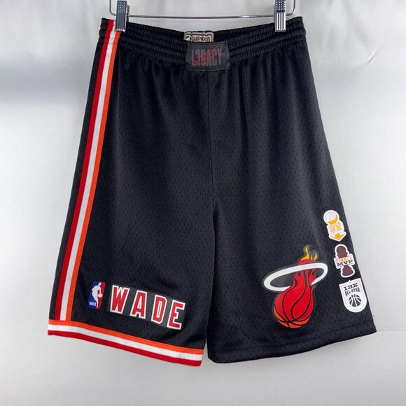 Mitchell & Ness Other - Mitchell & Ness Youth Dwyane Wade Miami Heat Hardwood Classics Shorts